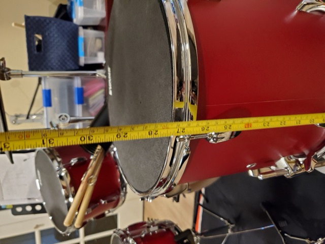 Floor tom height